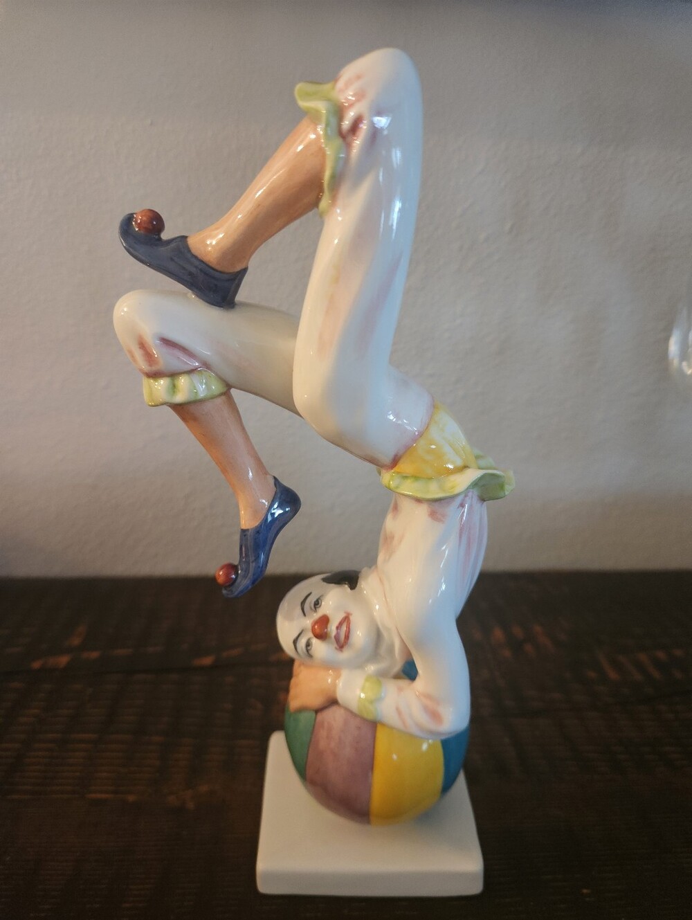 Royal Doulton Tumbling Clown Vintage EUC